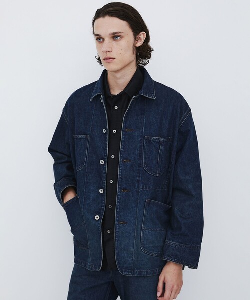 UNITED TOKYO(ユナイテッドトウキョウ)の「【数量限定】13oz SELVEDGE DENIM カバーオール(カバーオール・メンズ・ライトブルー/ダークインディゴブルー・1/2)」の13枚目の写真
