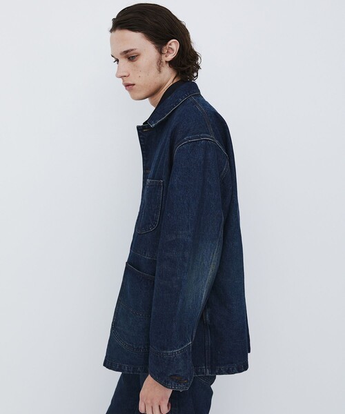UNITED TOKYO(ユナイテッドトウキョウ)の「【数量限定】13oz SELVEDGE DENIM カバーオール(カバーオール・メンズ・ライトブルー/ダークインディゴブルー・1/2)」の12枚目の写真