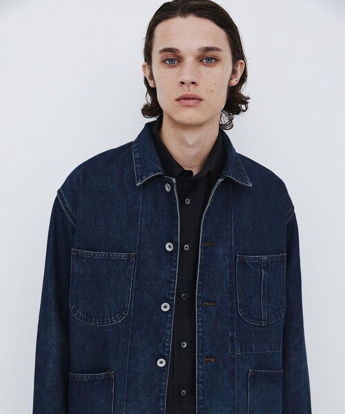UNITED TOKYO(ユナイテッドトウキョウ)の「【数量限定】13oz SELVEDGE DENIM カバーオール(カバーオール・メンズ・ライトブルー/ダークインディゴブルー・1/2)」の22枚目の写真