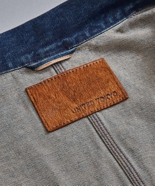 UNITED TOKYO(ユナイテッドトウキョウ)の「【数量限定】13oz SELVEDGE DENIM カバーオール(カバーオール・メンズ・ライトブルー/ダークインディゴブルー・1/2)」の20枚目の写真