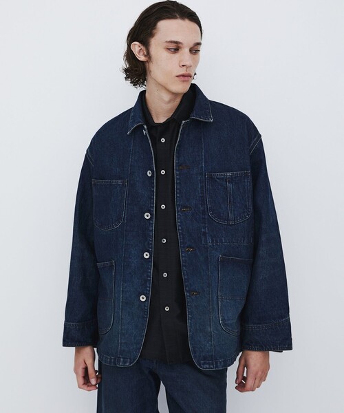 UNITED TOKYO(ユナイテッドトウキョウ)の「【数量限定】13oz SELVEDGE DENIM カバーオール(カバーオール・メンズ・ライトブルー/ダークインディゴブルー・1/2)」の14枚目の写真