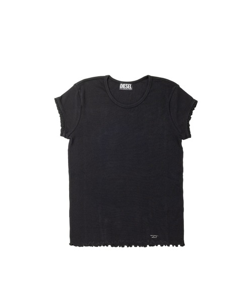 DIESEL（ディーゼル）の「ウィメンズ Tシャツ T-ANGIE-LACES（Tシャツ/カットソー・レディース・ブラック/グリーン/ホワイト/イエロー/ピンク・SMALL/MEDIUM/LARGE）」の2枚目の写真