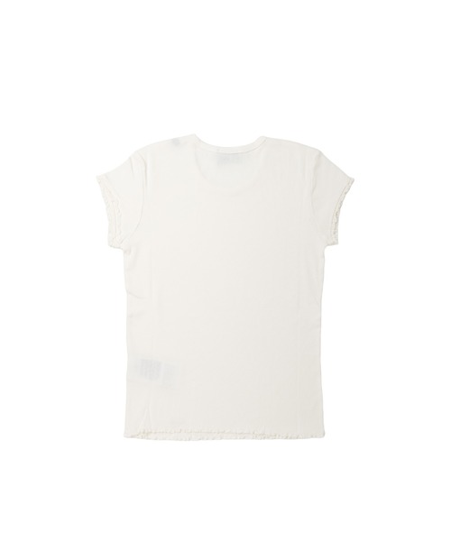 DIESEL（ディーゼル）の「ウィメンズ Tシャツ T-ANGIE-LACES（Tシャツ/カットソー・レディース・ブラック/グリーン/ホワイト/イエロー/ピンク・SMALL/MEDIUM/LARGE）」の6枚目の写真