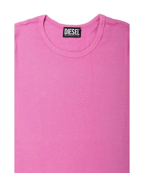 DIESEL（ディーゼル）の「ウィメンズ Tシャツ T-ANGIE-LACES（Tシャツ/カットソー・レディース・ブラック/グリーン/ホワイト/イエロー/ピンク・SMALL/MEDIUM/LARGE）」の11枚目の写真