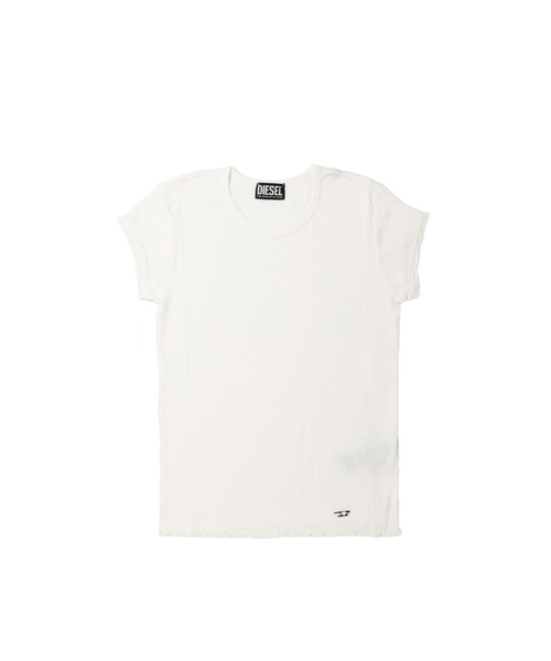 DIESEL（ディーゼル）の「ウィメンズ Tシャツ T-ANGIE-LACES（Tシャツ/カットソー・レディース・ブラック/グリーン/ホワイト/イエロー/ピンク・SMALL/MEDIUM/LARGE）」の9枚目の写真