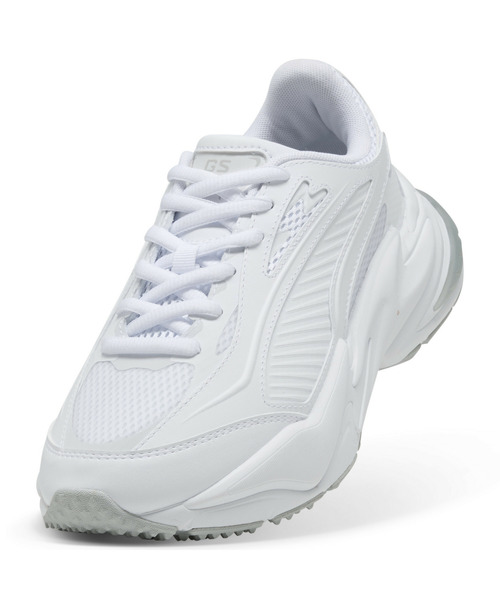 PUMA（プーマ）の「PUMA プーマ ウィメンズ ゴルフ GS サージ スパイクレスシューズ（スニーカー・レディース・ミックスグレー/ホワイト×グレー/ホワイト系その他2・24.5cm/22.5cm/23.5cm/23.0cm/24.0cm/25.0cm）」の8枚目の写真