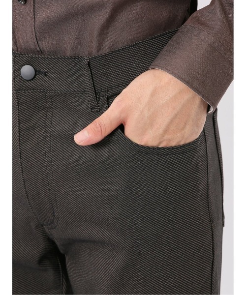 TAKA-Q(タカキュー)の「パンツ メンズ ストレッチ スリム 5ポケット テーパード カルゼ クロスストレッチ(チノパンツ・メンズ・ネイビー/グレー系その他2/カーキ・3L/X-LARGE/LARGE/MEDIUM/S/2S)」の16枚目の写真