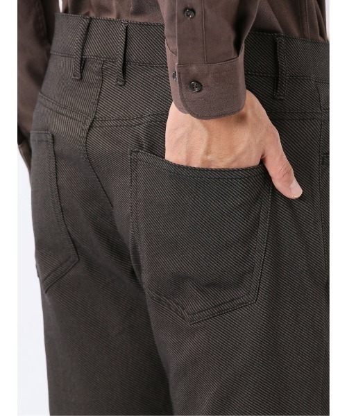 TAKA-Q(タカキュー)の「パンツ メンズ ストレッチ スリム 5ポケット テーパード カルゼ クロスストレッチ(チノパンツ・メンズ・ネイビー/グレー系その他2/カーキ・3L/X-LARGE/LARGE/MEDIUM/S/2S)」の17枚目の写真