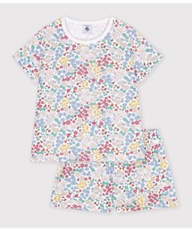 PETIT BATEAU（プチバトー）の「フラワープリント半袖パジャマ（ルームウェア/パジャマ）」