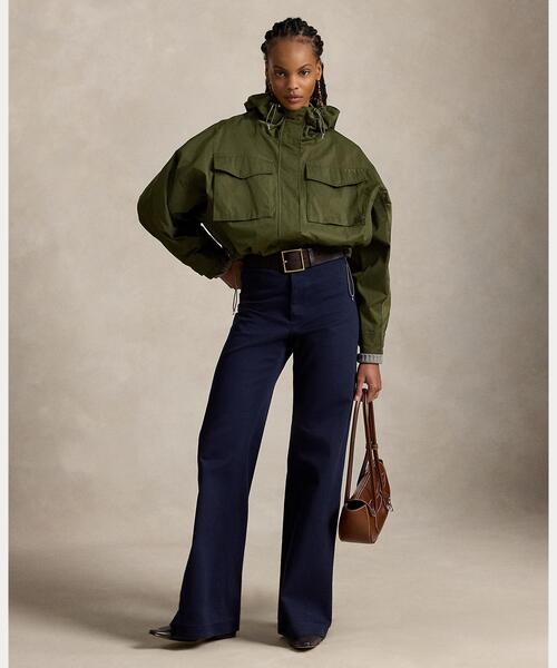 POLO RALPH LAUREN（ポロ ラルフ ローレン）の「クロップド ウィンドブレーカー（ブルゾン・レディース・グリーン系1・XS/L/M/S）」の7枚目の写真