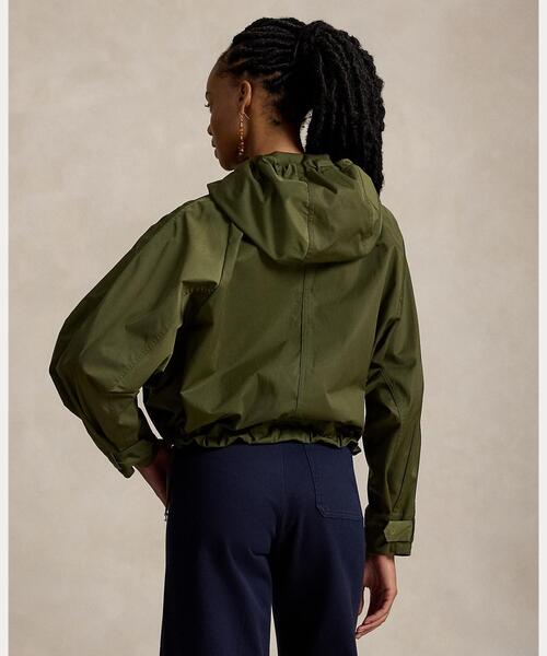 POLO RALPH LAUREN（ポロ ラルフ ローレン）の「クロップド ウィンドブレーカー（ブルゾン・レディース・グリーン系1・XS/L/M/S）」の6枚目の写真