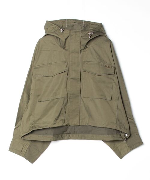 POLO RALPH LAUREN（ポロ ラルフ ローレン）の「クロップド ウィンドブレーカー（ブルゾン・レディース・グリーン系1・XS/L/M/S）」の4枚目の写真