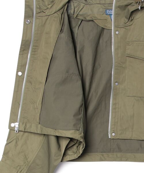 POLO RALPH LAUREN（ポロ ラルフ ローレン）の「クロップド ウィンドブレーカー（ブルゾン・レディース・グリーン系1・XS/L/M/S）」の2枚目の写真