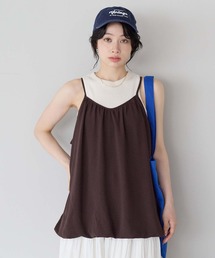 HEART MARKET | 【接触冷感/吸水速乾】シボサテンバルーンキャミチュニック(チュニック)