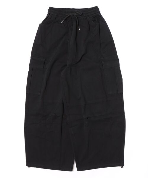 AsRiRe(アスリレイ)の「26aw 四色展開/綿100% ドロストワイドカーゴバルーンパンツ(カーゴパンツ・レディース・グレー/ベージュ/カーキ/ブラック・M/S/L)」の9枚目の写真