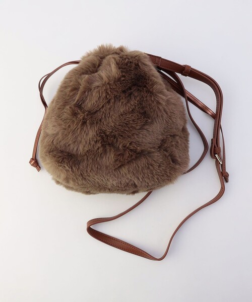 MICO COULIER(ミコクリエ)の「PU MESH 4WAY TOTE(トートバッグ・レディース・ブラウン・FREE)」の12枚目の写真