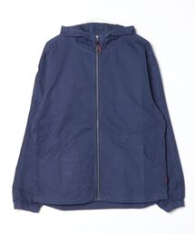 HERRINGBONE HOODED JACKET