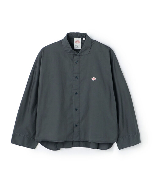 DANTON(ダントン)の「Women's High Count Twill Dolman Sleeve Shirt(シャツ/ブラウス・レディース・ブラウン系その他2/ピンク/チャコール・36/38)」の11枚目の写真