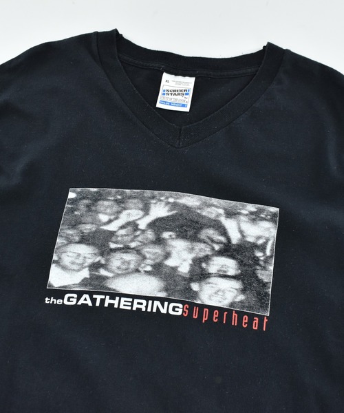 SCREEN STARS(スクリーンスターズ)の「【USED】90’s SCREEN STARS “the GATHERING/Superheat” バンド Tシャツ(Tシャツ/カットソー・メンズ・ブラック・X-LARGE)」の5枚目の写真