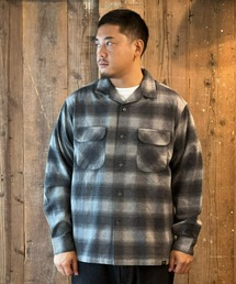 【PENDLETON】L/S Shaggy Open Collar Shirt