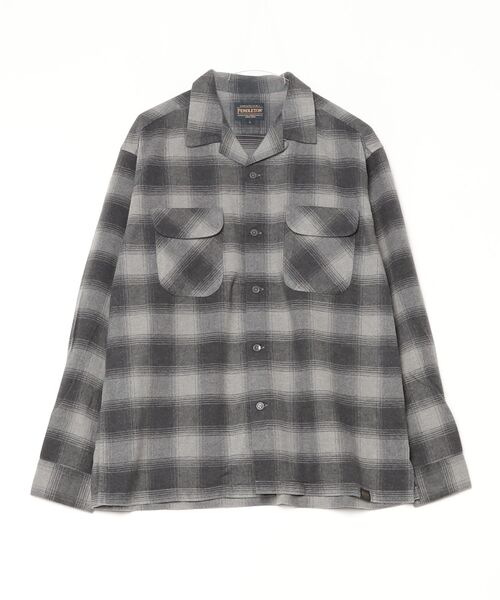PENDLETON(ペンドルトン)の「【PENDLETON】L/S Shaggy Open Collar Shirt(シャツ/ブラウス・メンズ・アクア/ブルー/ネイビー/グレー・LARGE/MEDIUM)」の6枚目の写真