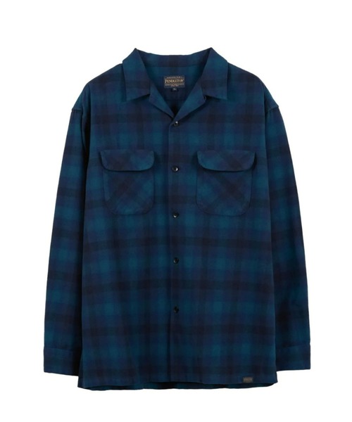 PENDLETON(ペンドルトン)の「【PENDLETON】L/S Shaggy Open Collar Shirt(シャツ/ブラウス・メンズ・アクア/ブルー/ネイビー/グレー・LARGE/MEDIUM)」の12枚目の写真