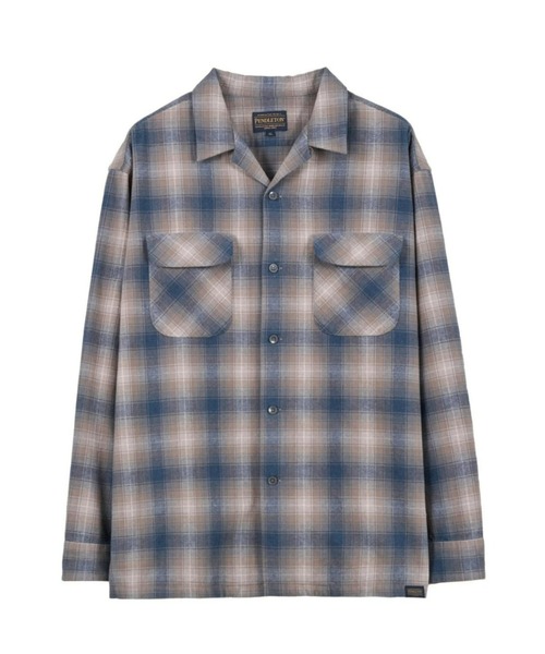 PENDLETON(ペンドルトン)の「【PENDLETON】L/S Shaggy Open Collar Shirt(シャツ/ブラウス・メンズ・アクア/ブルー/ネイビー/グレー・LARGE/MEDIUM)」の11枚目の写真