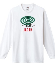 NIPOP(ニポップ) 長袖Tシャツ 蚊取り線香 イラスト 和 プリント インバウンド お土産 ロンT トップス カットソー メンズ ユニセックス