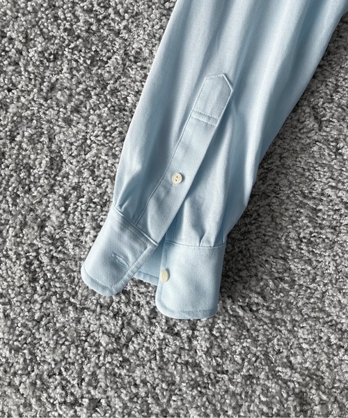 KAIKO（カイコー）の「KAIKO Regular collar shirt（シャツ/ブラウス・メンズ・ライトブルー/オフホワイト・2/1）」の6枚目の写真