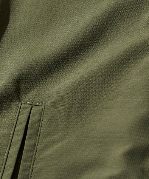 ACANTHUS(アカンサス)の「mj11926- SUPPLEX(R) Nylon Contrast Zip Jacket ナイロンジップアップジャケット(JK2703)(ナイロンジャケット・メンズ・オリーブ/ブラック・XL/L/M/S)」の19枚目の写真