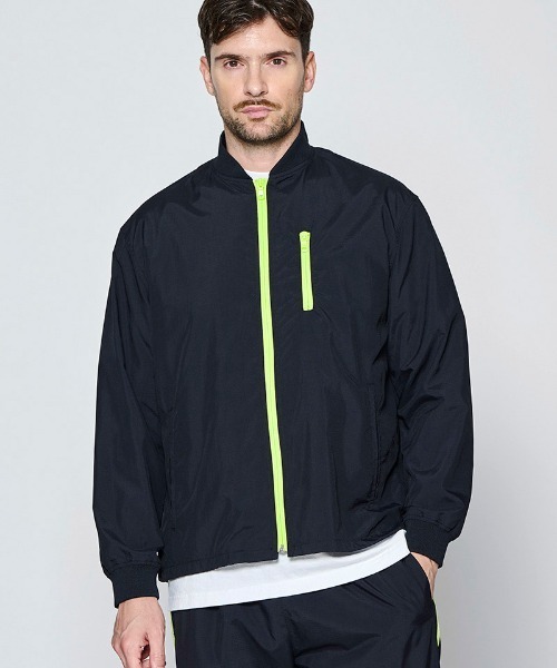 ACANTHUS(アカンサス)の「mj11926- SUPPLEX(R) Nylon Contrast Zip Jacket ナイロンジップアップジャケット(JK2703)(ナイロンジャケット・メンズ・オリーブ/ブラック・XL/L/M/S)」の6枚目の写真