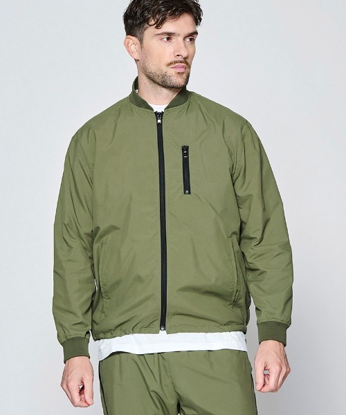 ACANTHUS(アカンサス)の「mj11926- SUPPLEX(R) Nylon Contrast Zip Jacket ナイロンジップアップジャケット(JK2703)(ナイロンジャケット・メンズ・オリーブ/ブラック・XL/L/M/S)」の11枚目の写真