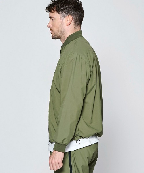 ACANTHUS(アカンサス)の「mj11926- SUPPLEX(R) Nylon Contrast Zip Jacket ナイロンジップアップジャケット(JK2703)(ナイロンジャケット・メンズ・オリーブ/ブラック・XL/L/M/S)」の12枚目の写真