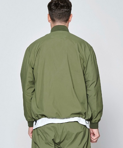 ACANTHUS(アカンサス)の「mj11926- SUPPLEX(R) Nylon Contrast Zip Jacket ナイロンジップアップジャケット(JK2703)(ナイロンジャケット・メンズ・オリーブ/ブラック・XL/L/M/S)」の13枚目の写真