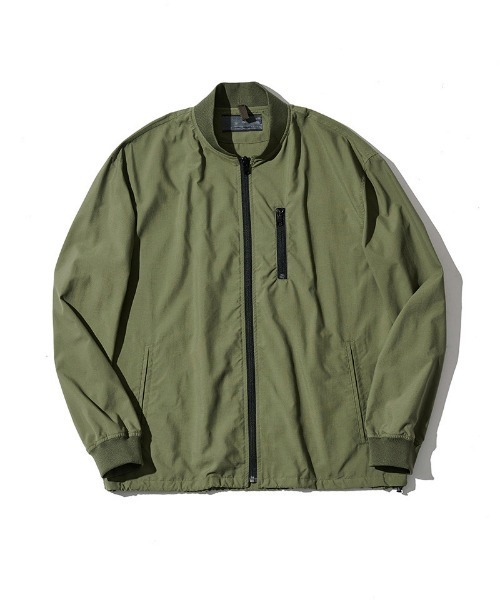 ACANTHUS(アカンサス)の「mj11926- SUPPLEX(R) Nylon Contrast Zip Jacket ナイロンジップアップジャケット(JK2703)(ナイロンジャケット・メンズ・オリーブ/ブラック・XL/L/M/S)」の16枚目の写真