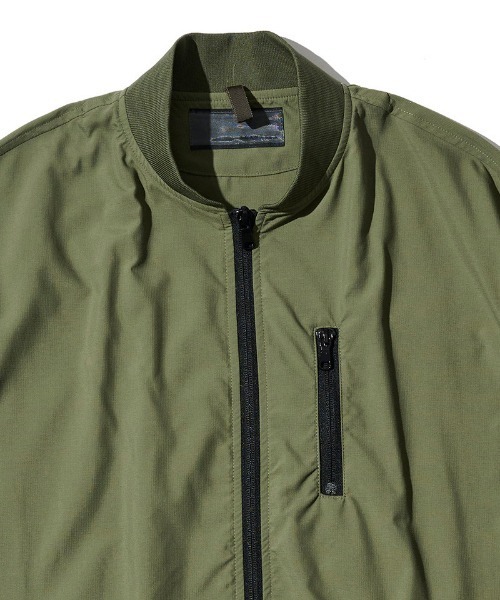 ACANTHUS(アカンサス)の「mj11926- SUPPLEX(R) Nylon Contrast Zip Jacket ナイロンジップアップジャケット(JK2703)(ナイロンジャケット・メンズ・オリーブ/ブラック・XL/L/M/S)」の18枚目の写真