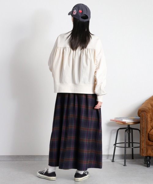 BEVERLY HILLS POLO CLUB(ビバリーヒルズポロクラブ)の「【BEVERLY HILLS POLO CLUB】ネルチェックキャミワンピース(ワンピース・レディース・グレー/ネイビー・M)」の15枚目の写真