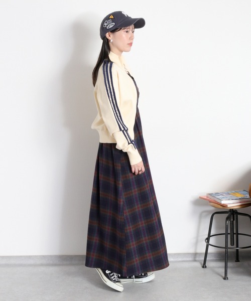 BEVERLY HILLS POLO CLUB(ビバリーヒルズポロクラブ)の「【BEVERLY HILLS POLO CLUB】ネルチェックキャミワンピース(ワンピース・レディース・グレー/ネイビー・M)」の18枚目の写真