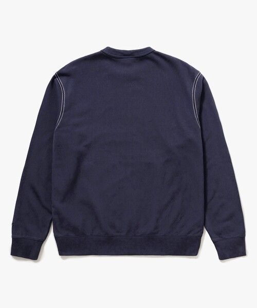 LACOSTE(ラコステ)の「エンザイムウォッシュ テクスチャーロゴ ヴィンテージクルーネックスウェット(スウェット・メンズ・イエロー/アイボリー/ダークグレー・4/3/2/5)」の12枚目の写真
