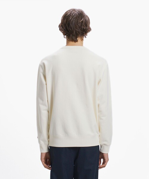LACOSTE(ラコステ)の「エンザイムウォッシュ テクスチャーロゴ ヴィンテージクルーネックスウェット(スウェット・メンズ・イエロー/アイボリー/ダークグレー・4/3/2/5)」の18枚目の写真