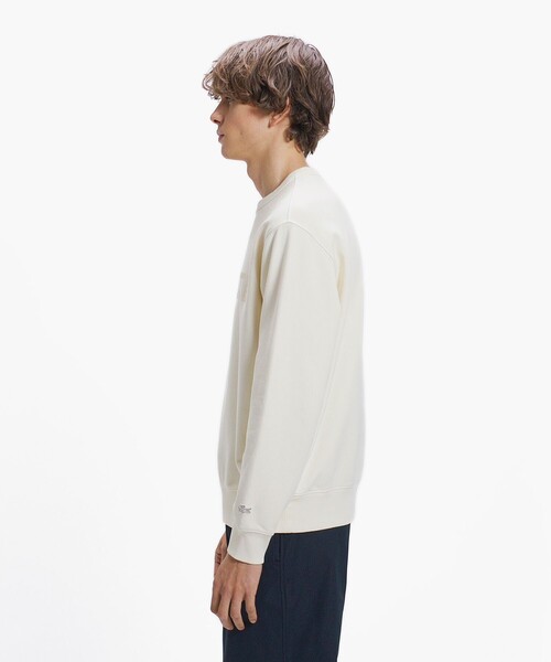 LACOSTE(ラコステ)の「エンザイムウォッシュ テクスチャーロゴ ヴィンテージクルーネックスウェット(スウェット・メンズ・イエロー/アイボリー/ダークグレー・4/3/2/5)」の21枚目の写真