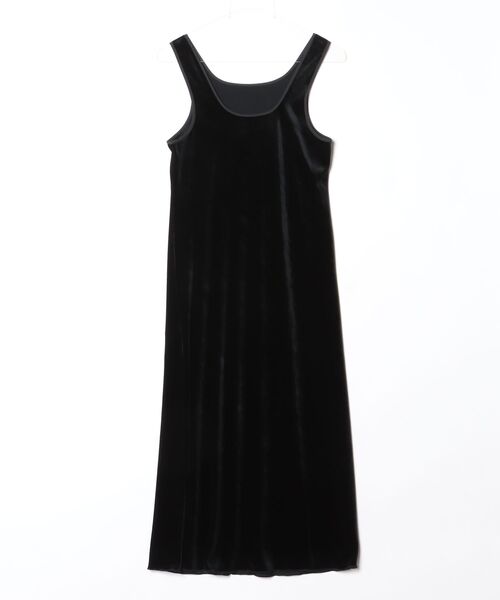 TODAYFUL（トゥデイフル）の「Velour Pencil Dress 12620303（ワンピース・レディース・ブラック/ブラウン・36/38）」の3枚目の写真