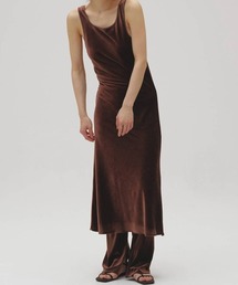 Velour Pencil Dress 12620303