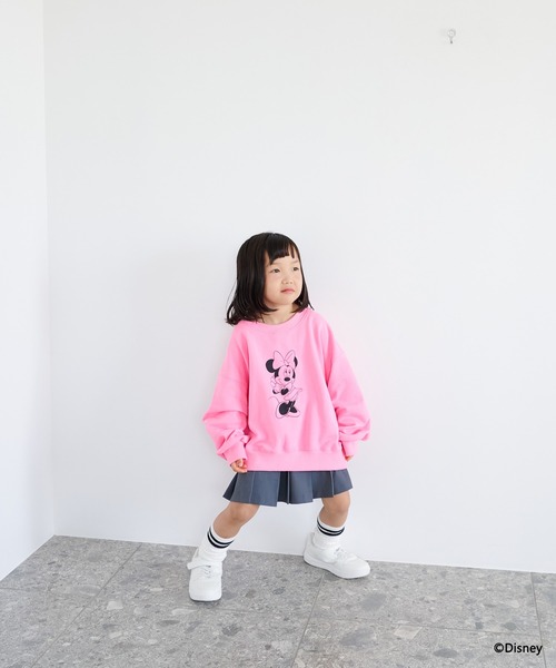 LOWRYS FARM(ローリーズファーム)の「Disneyウラケプルオーバー 1067599(スウェット・キッズ・ピンク/ブルー/イエロー・150cm/130cm/110cm)」の11枚目の写真