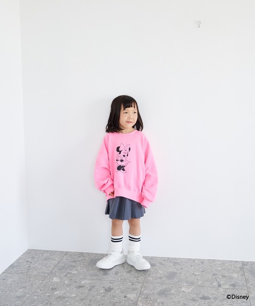 LOWRYS FARM(ローリーズファーム)の「Disneyウラケプルオーバー 1067599(スウェット・キッズ・ピンク/ブルー/イエロー・150cm/130cm/110cm)」の12枚目の写真