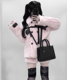 【インフルエンサー企画】miko ribbon fur coat