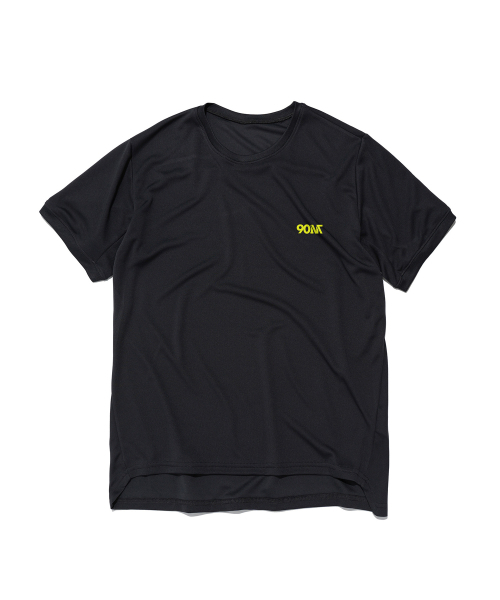 NINETYMINUTES（ナインティーミニッツ）の「[AIR STREAM] エッセンシャル パフォーマンス ロゴ 半袖Tシャツ（チャコール）（Tシャツ/カットソー・メンズ・その他・MEDIUM/LARGE/X-LARGE/XX-LARGE/XXX-LARGE）」の2枚目の写真