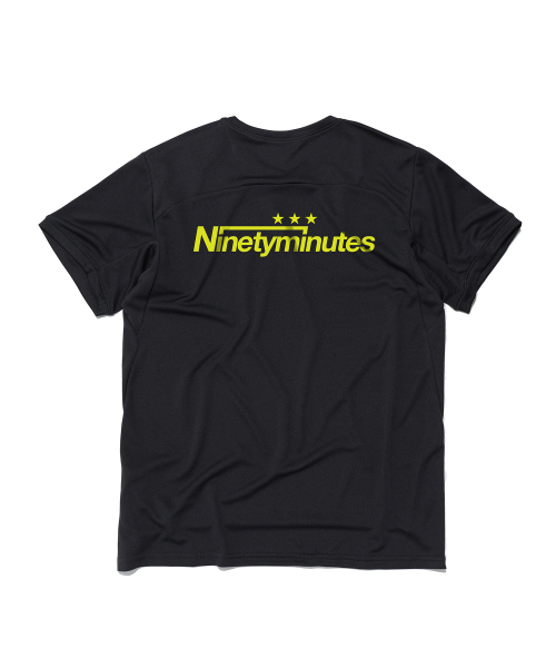 NINETYMINUTES（ナインティーミニッツ）の「[AIR STREAM] エッセンシャル パフォーマンス ロゴ 半袖Tシャツ（チャコール）（Tシャツ/カットソー・メンズ・その他・MEDIUM/LARGE/X-LARGE/XX-LARGE/XXX-LARGE）」の3枚目の写真