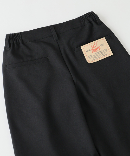 JOURNAL STANDARD relume(ジャーナルスタンダード レリューム)の「バルジ ツイル ”レイジー” 1タック スラックス(スラックス・メンズ・チャコールグレー/ブラック/ブラウン/カーキ・SMALL/MEDIUM/LARGE)」の10枚目の写真
