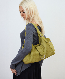 HOWDY BAG MINI(スエード・ライム)